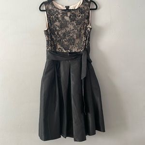 Formal Black Lace Cocktail dress size 14